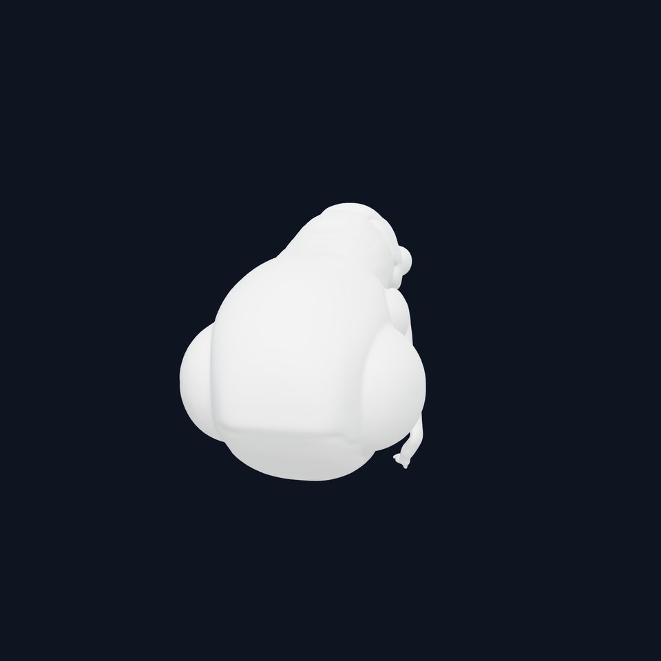 Insect Larva Model Pack with PBR Textures for Various Applications